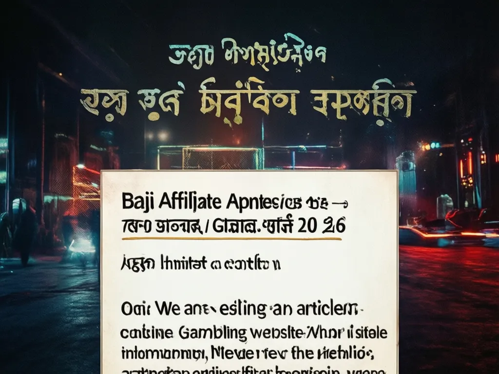 Baji Affiliate Program Commission Structure 2026